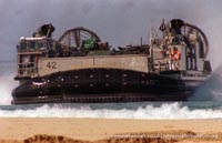 Military Hovercraft - the LCAC with the United States Navy